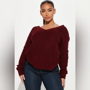 Fashion Nova Falls Favorite Sweater Size S